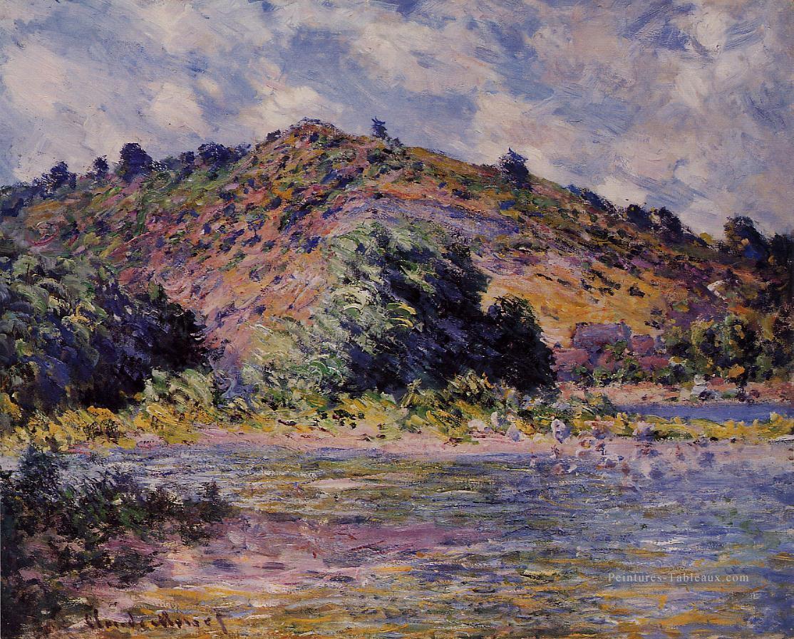 Les rives de la Seine à PortVillez Claude Monet Peintures à l'huile